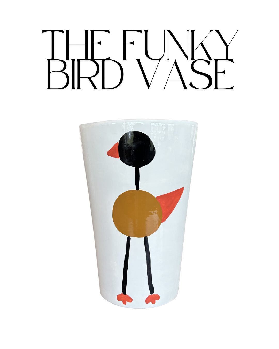 The Funky Bird Vase