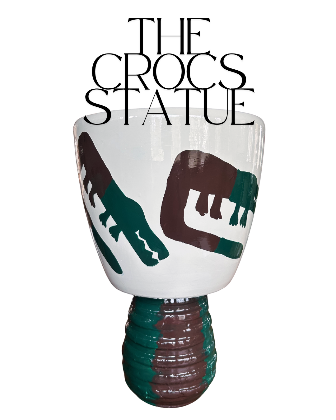 The Crocs Statue