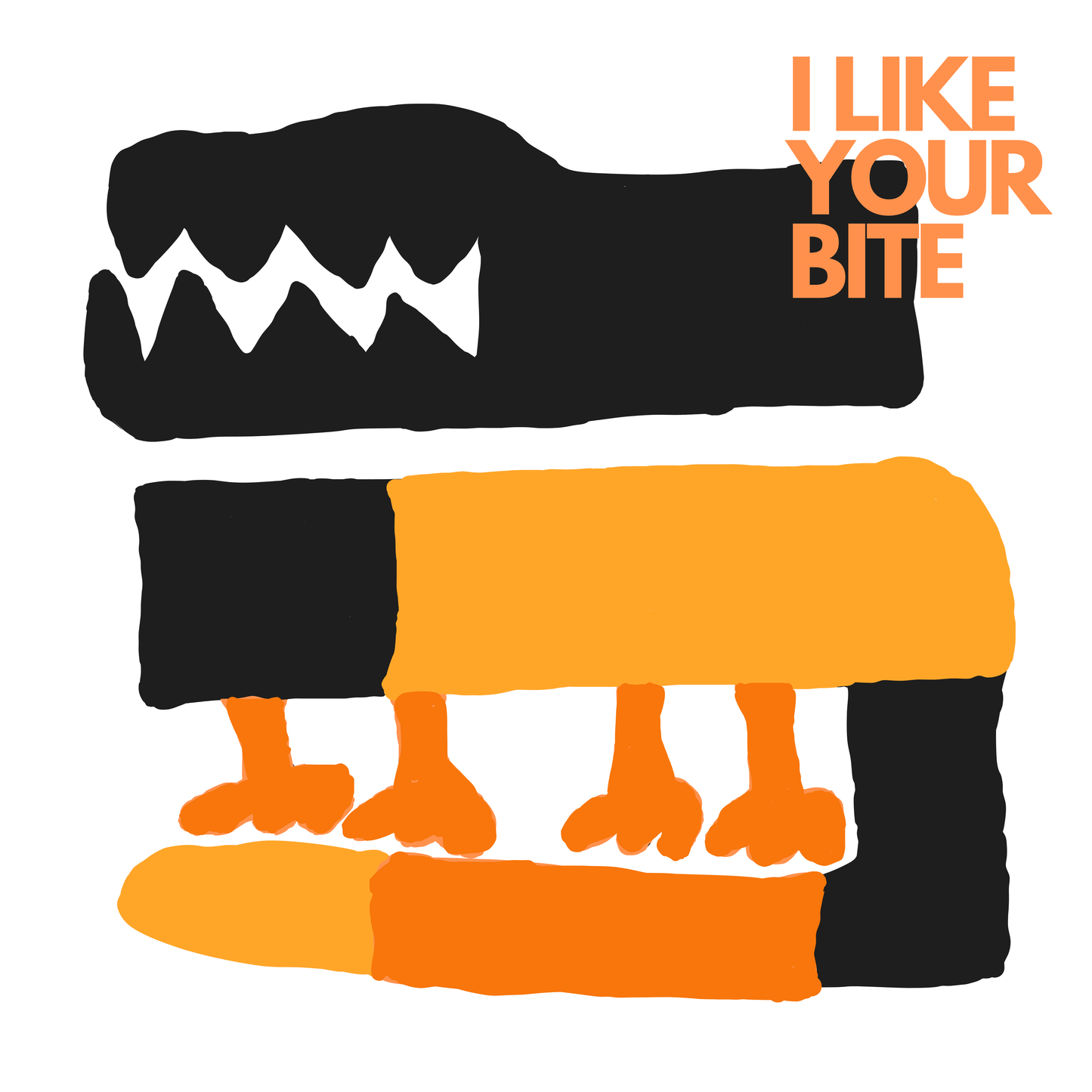 I Like Your Bite Print