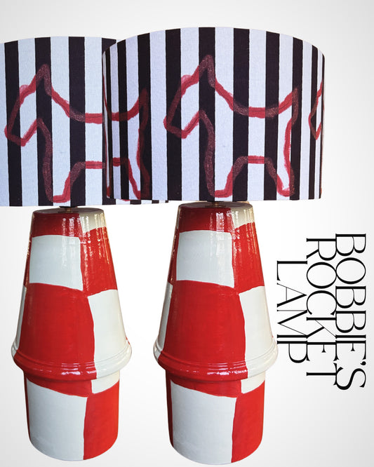 Bobbie's Rocket Lamp